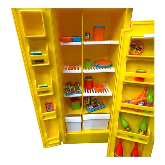 1978 Mattel Barbie Doll Dream Furniture Collection Refrigerator Freezer Box READ - Picture 7 of 16